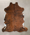 Medium Brindle Large Brazilian Cowhide Rug 6'6