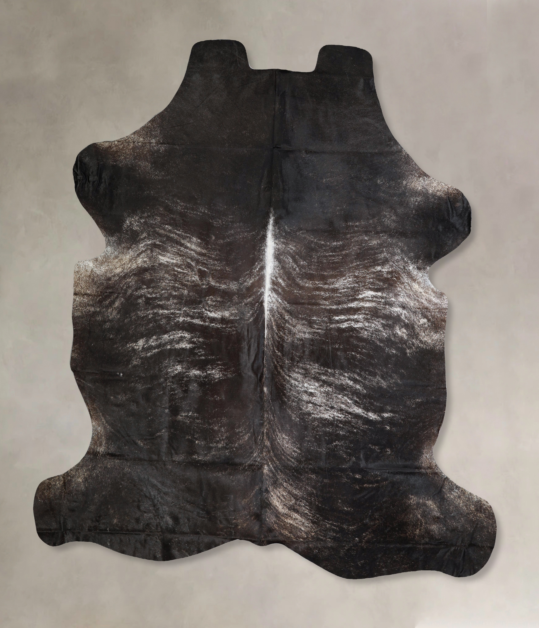 Grey Brindle Cowhide Rug #A41559