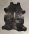 Grey Brindle XX-Large Brazilian Cowhide Rug 7'8