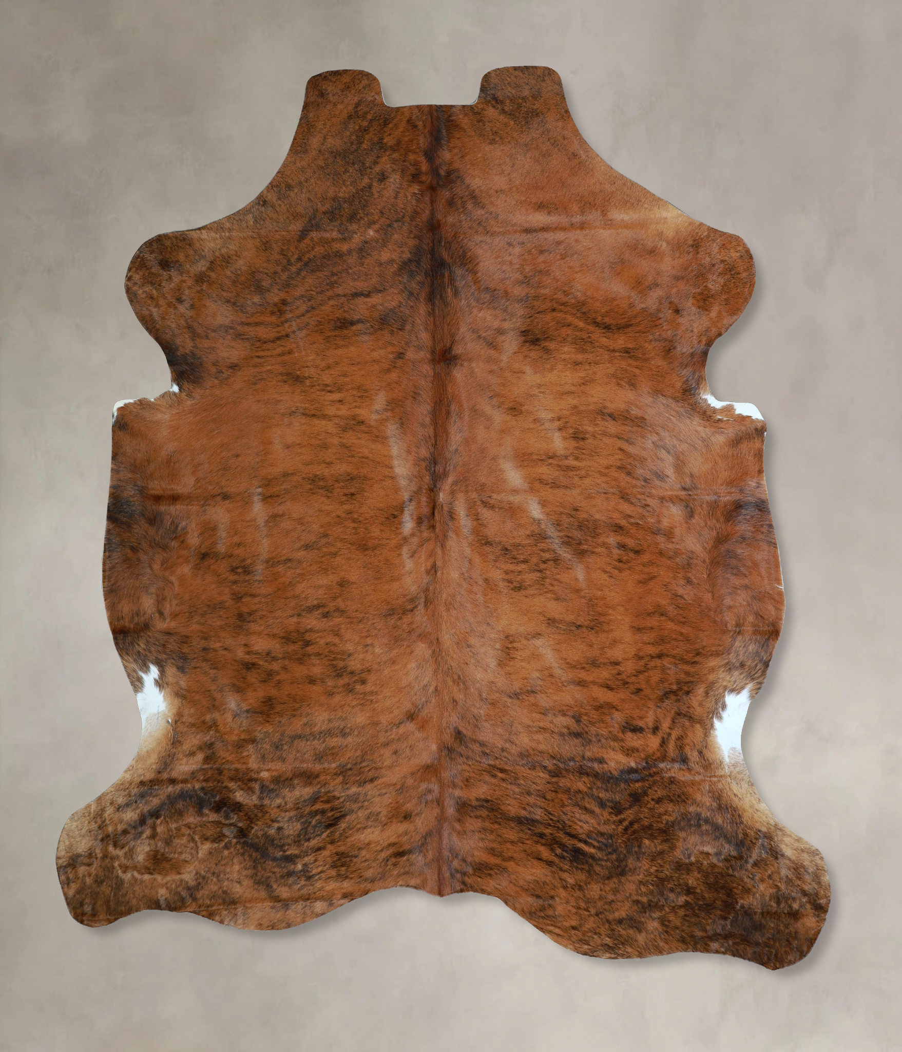 Medium Brindle Cowhide Rug #A41592