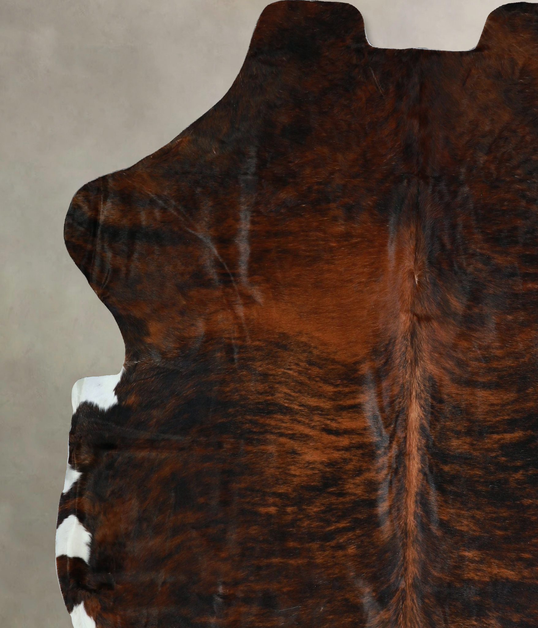 Dark Brindle Cowhide Rug #A41608