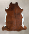 Medium Brindle X-Large Brazilian Cowhide Rug 7'0