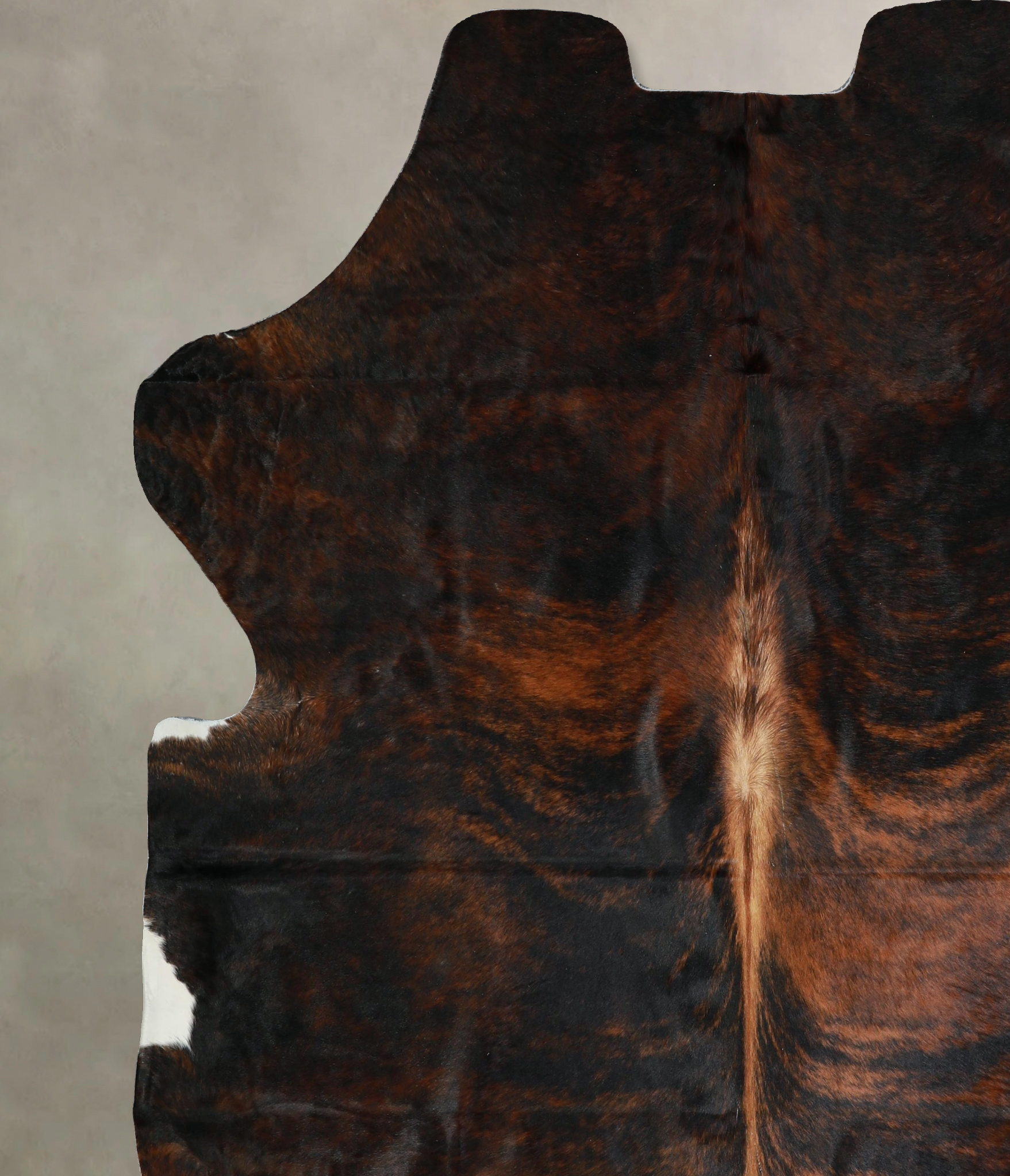 Dark Brindle Cowhide Rug #A41631