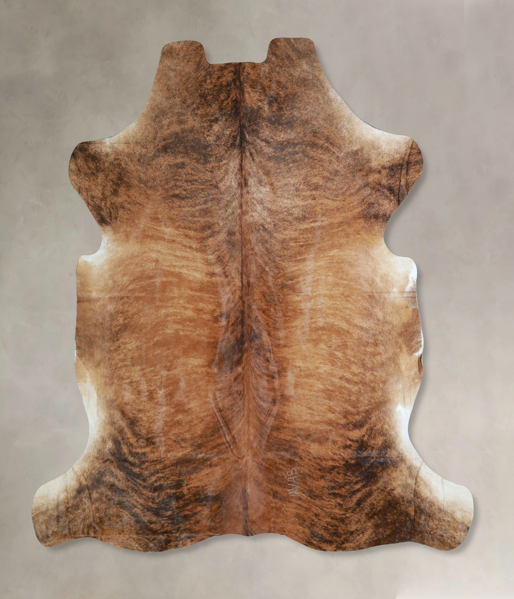 Medium Brindle Cowhide Rug #A41637