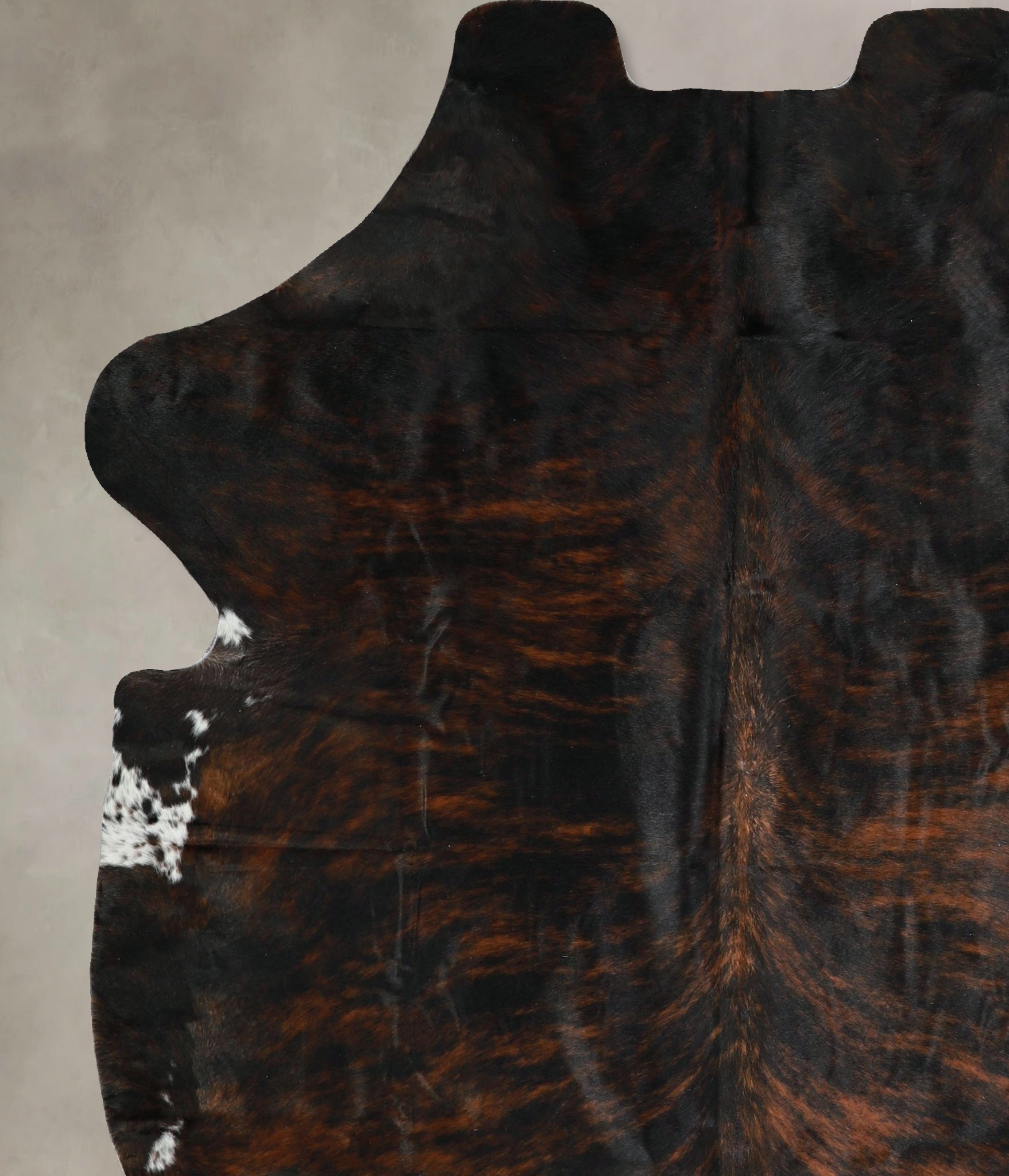 Dark Brindle Cowhide Rug #A41641