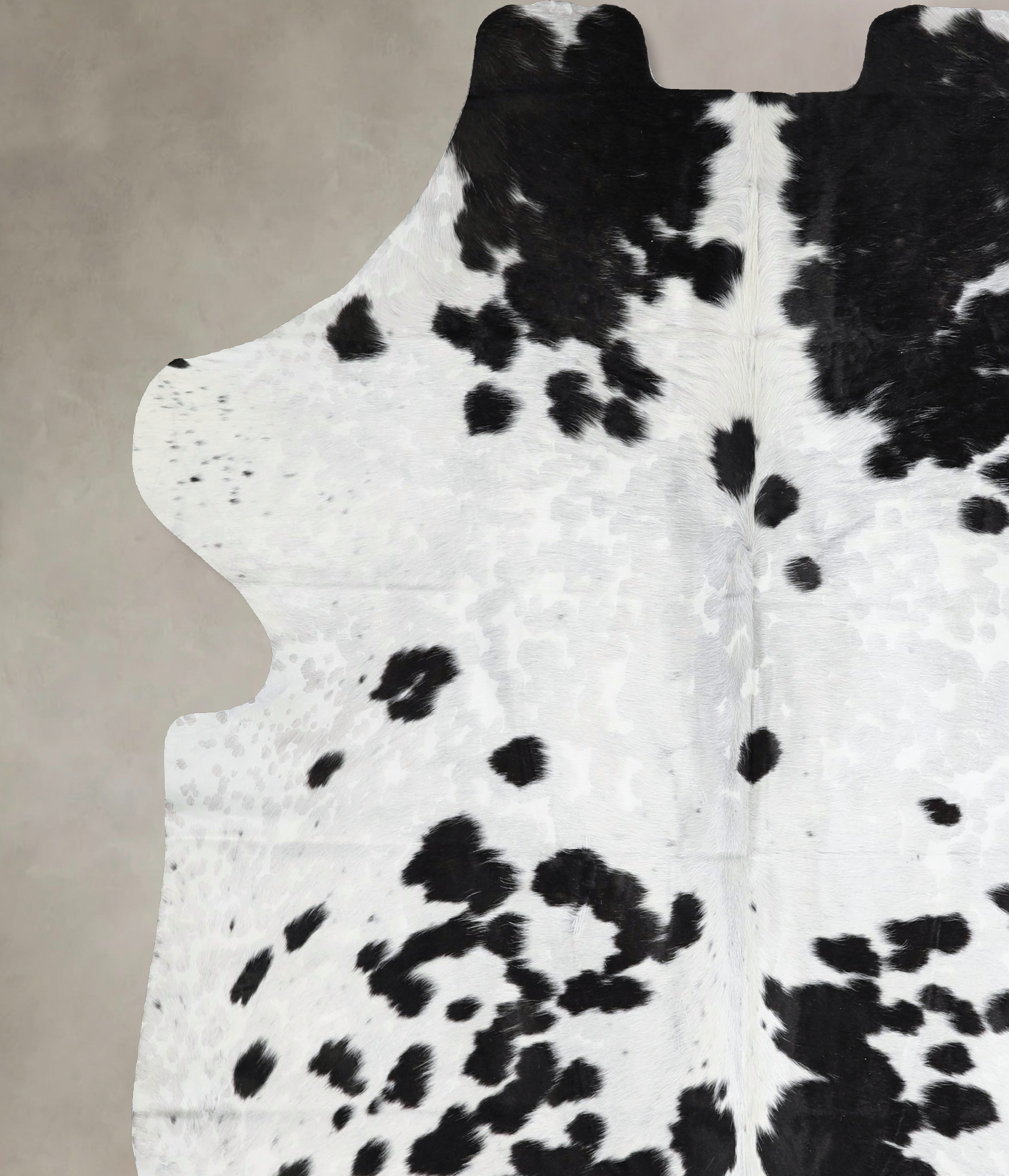 Black and White Cowhide Rug #A41654