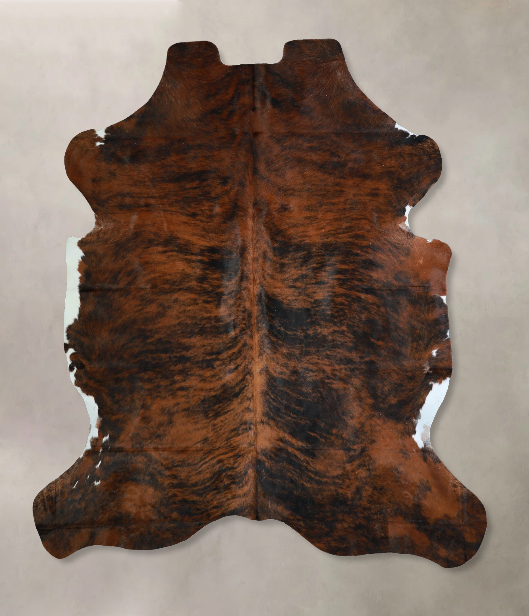 Dark Brindle Cowhide Rug #A41660