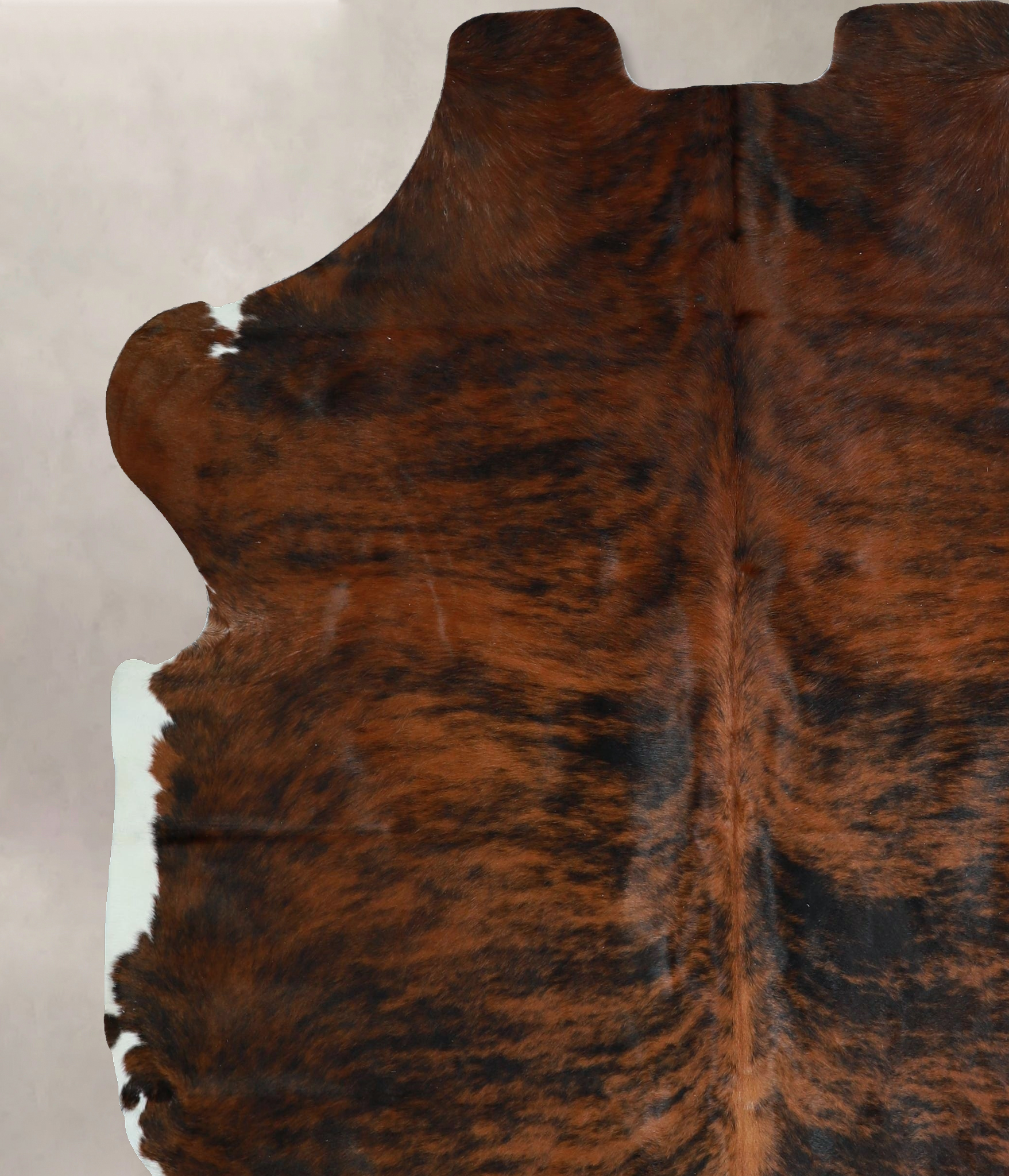 Dark Brindle Cowhide Rug #A41660