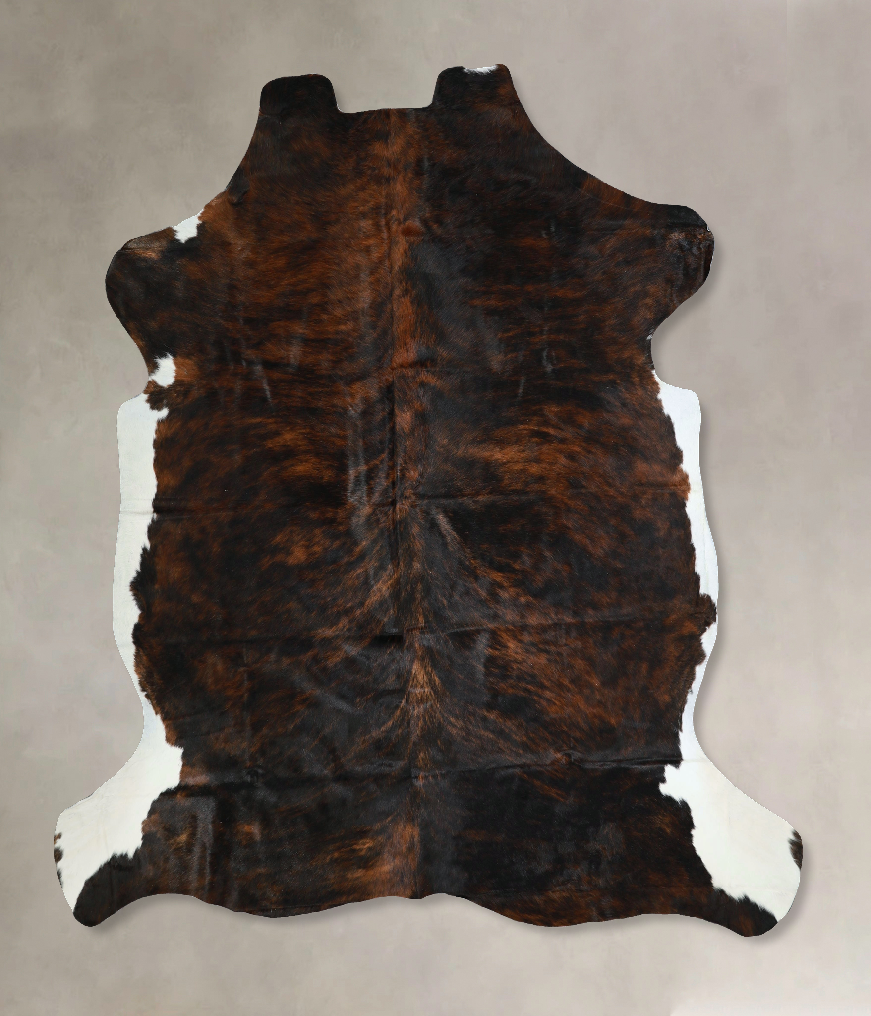 Dark Brindle Cowhide Rug #A41661