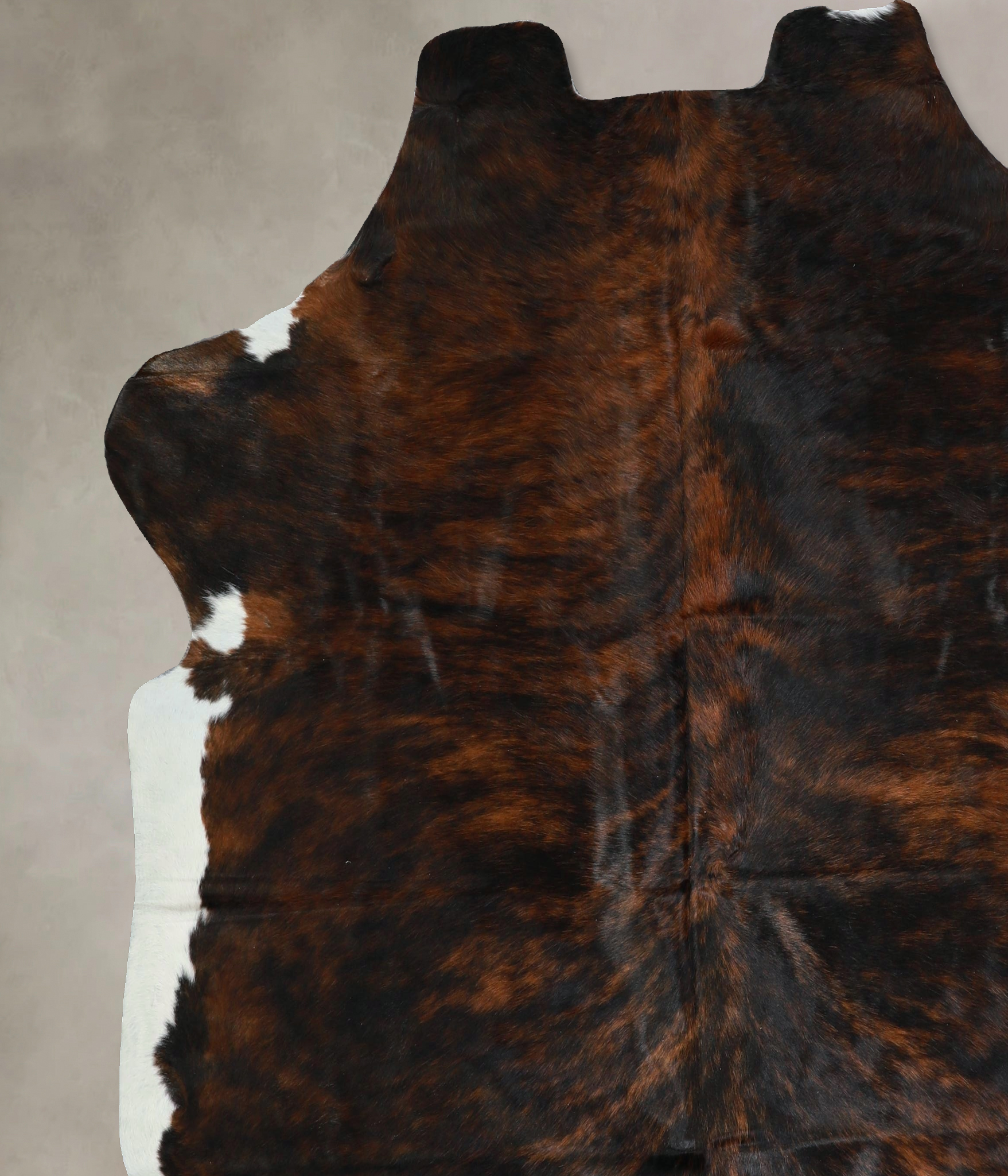 Dark Brindle Cowhide Rug #A41661