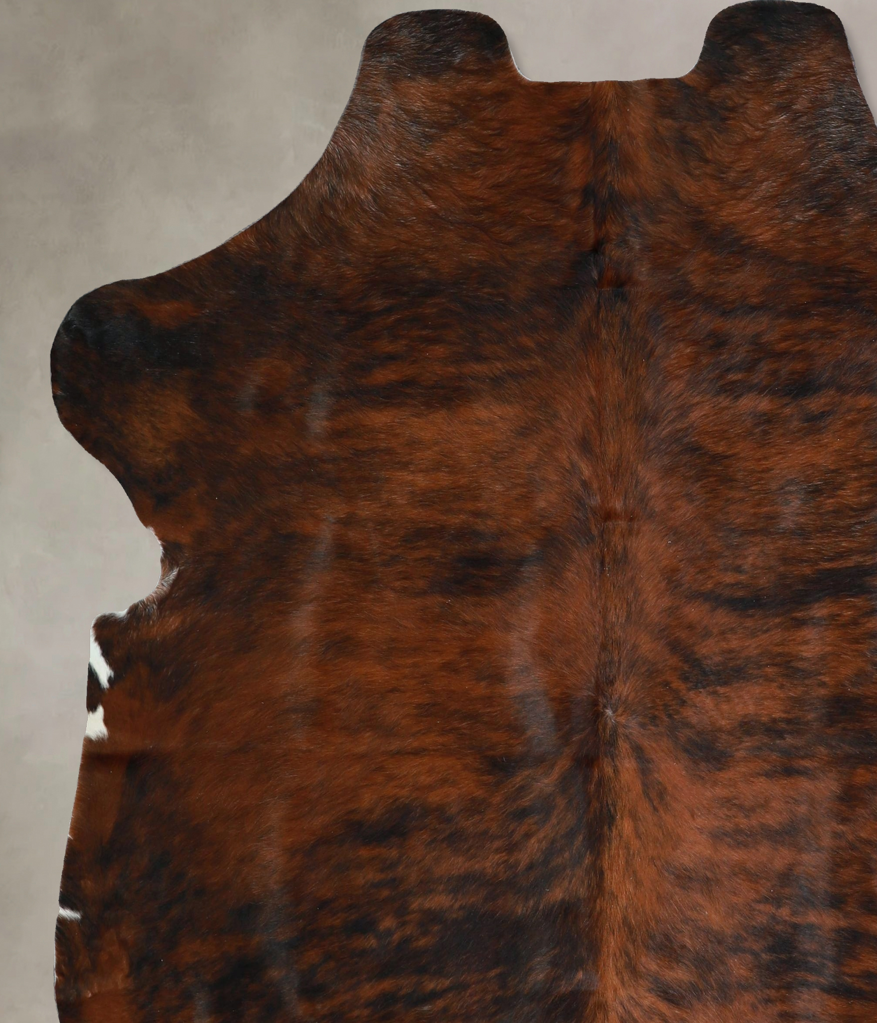 Dark Brindle Cowhide Rug #A41663