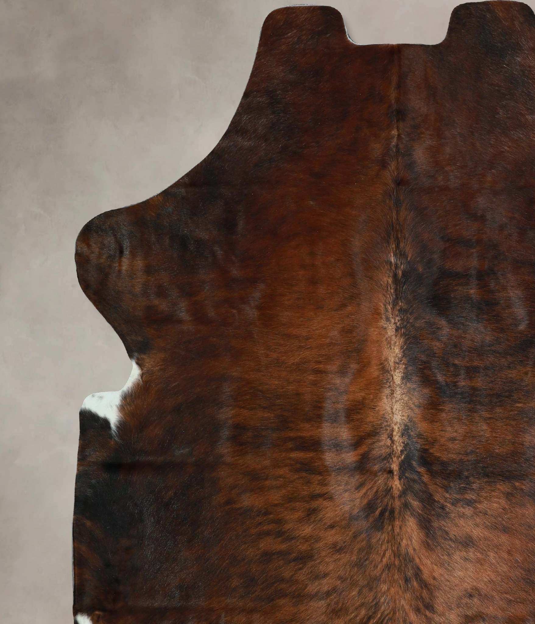 Dark Brindle Cowhide Rug #A41666