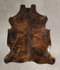 Dark Brindle X-Large Brazilian Cowhide Rug 7'1