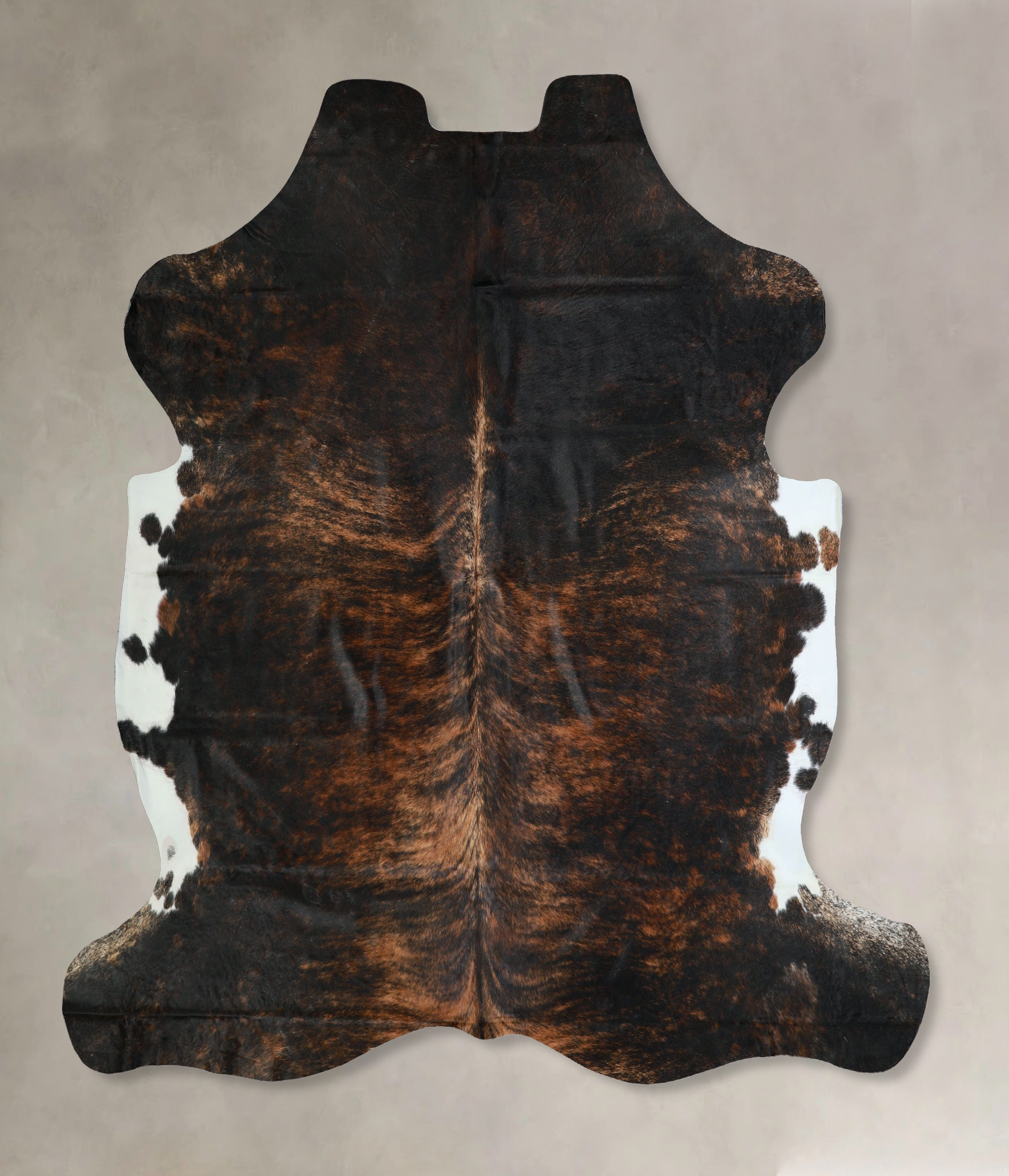 Dark Brindle Cowhide Rug #A41803