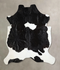 Black and White XX-Large Brazilian Cowhide Rug 8'0