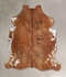 Medium Brindle X-Large Brazilian Cowhide Rug 7'0