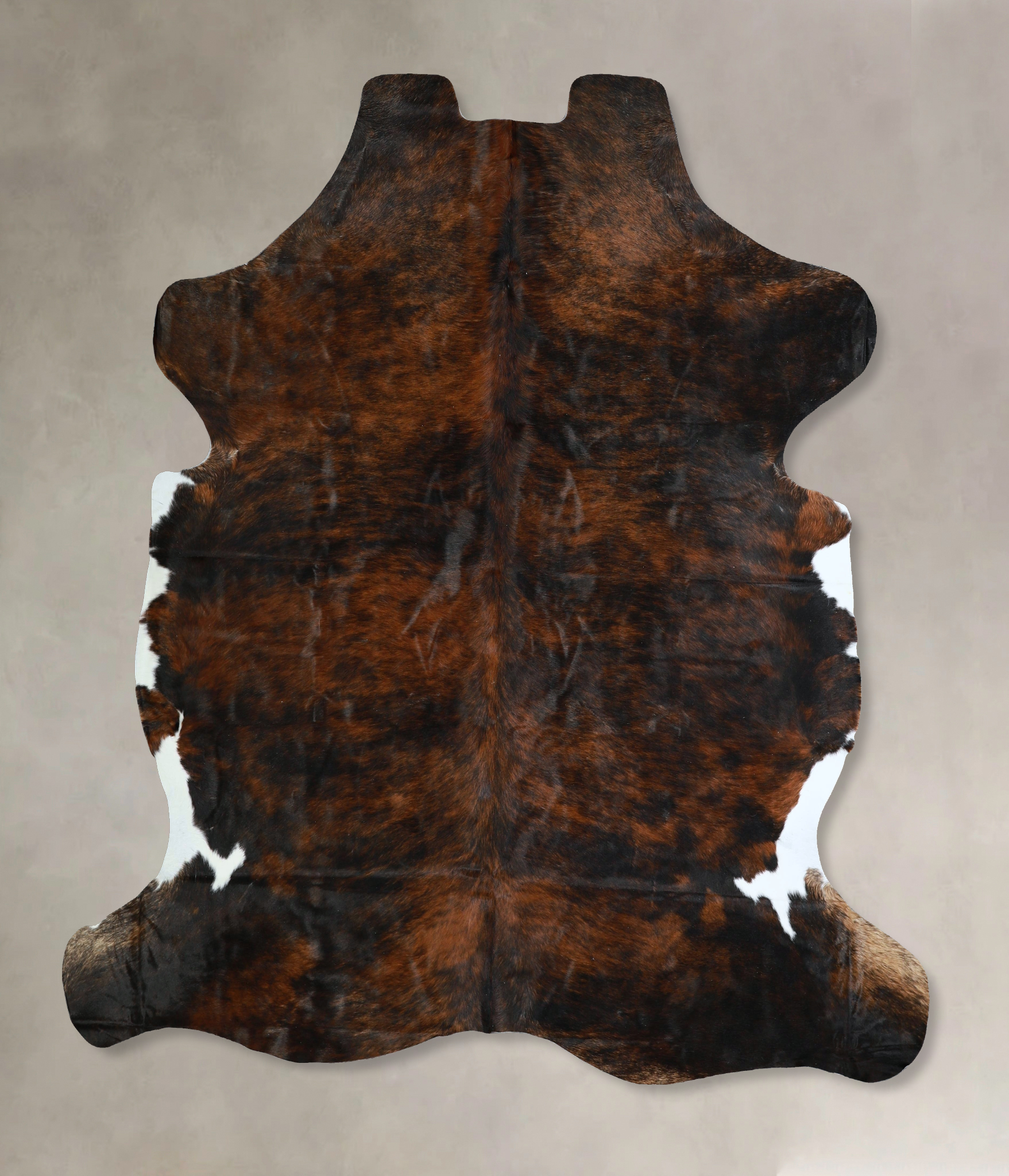 Dark Brindle Cowhide Rug #A41866