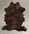 Dark Brindle X-Large Brazilian Cowhide Rug 7'0