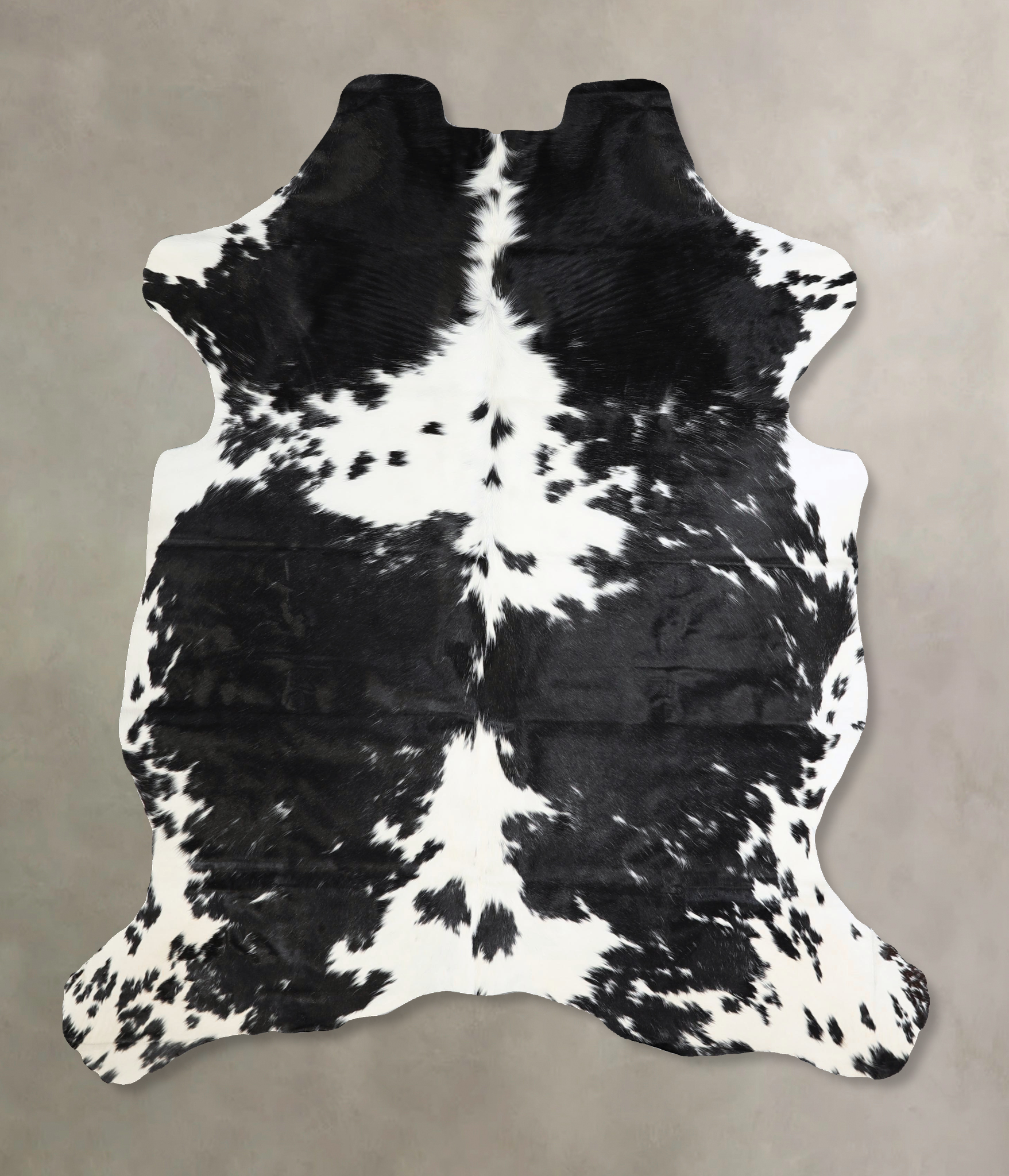 Black and White Cowhide Rug #A41916