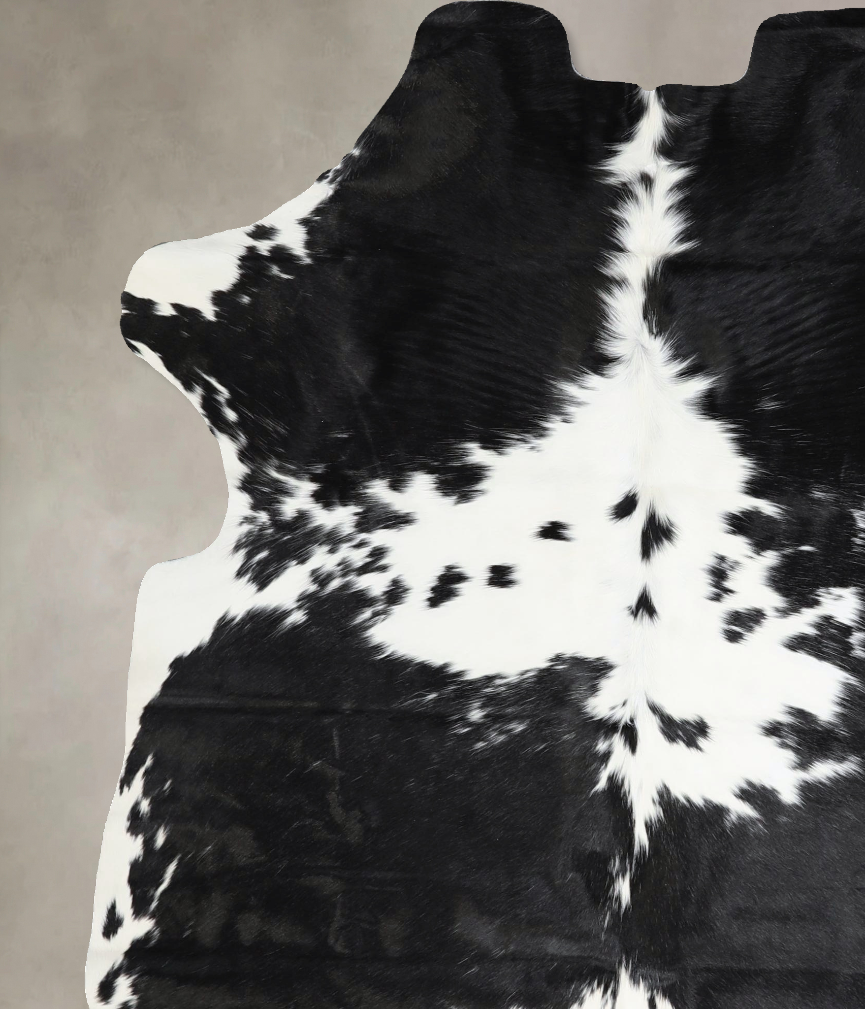 Black and White Cowhide Rug #A41916