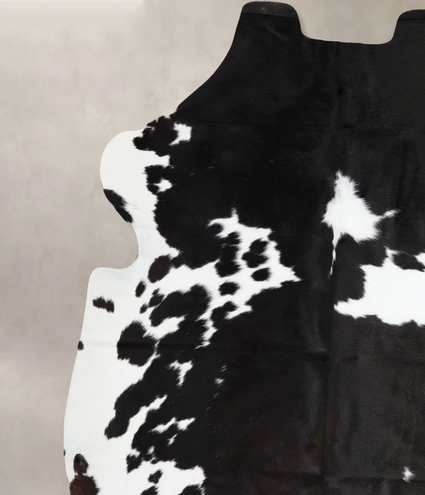 Black and White Cowhide Rug #A41919