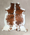 Tricolor XX-Large Brazilian Cowhide Rug 8'0