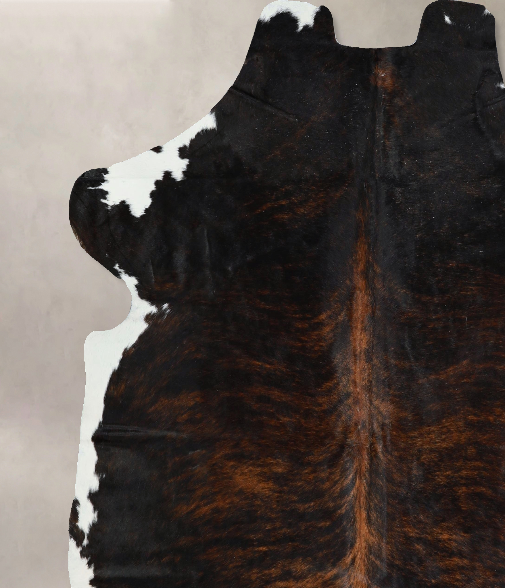 Dark Brindle Cowhide Rug #A41957