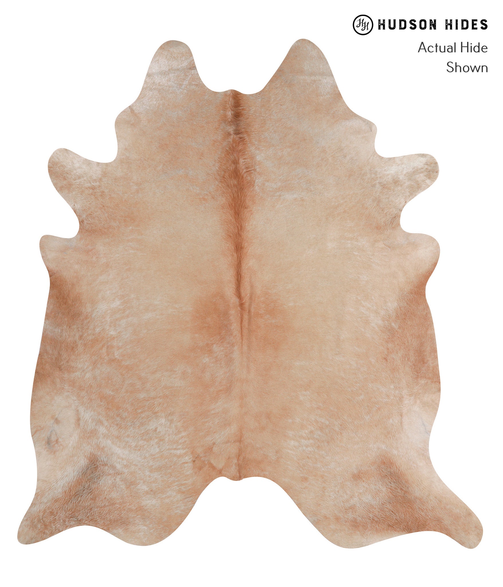 Beige Cowhide Rug #A4634