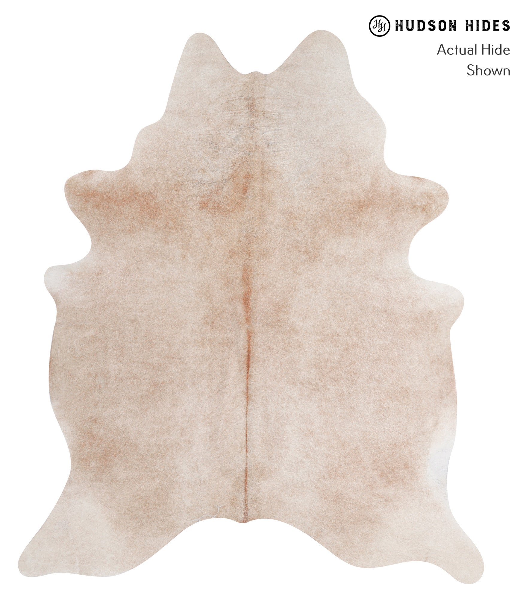 Beige Cowhide Rug #A4698