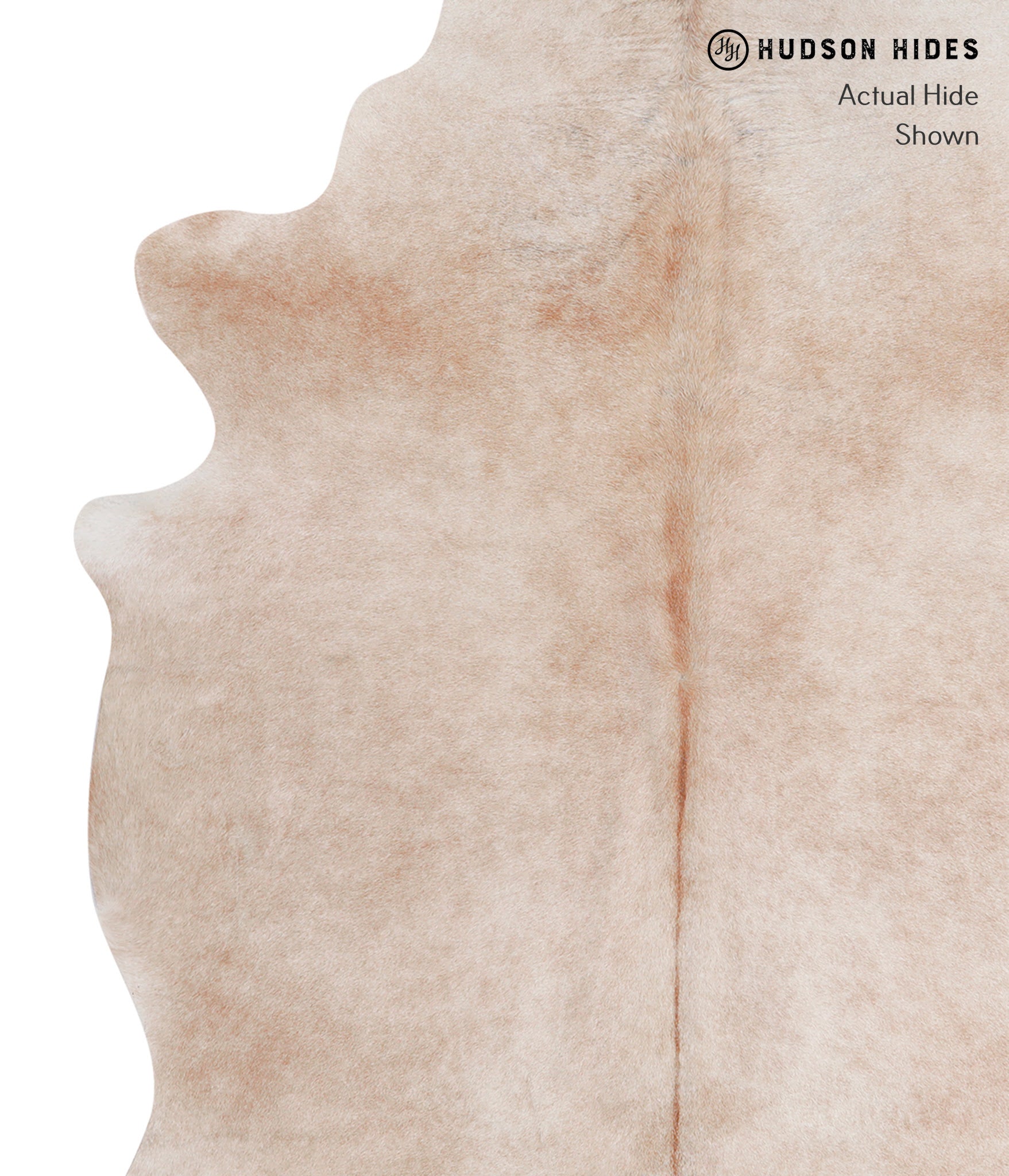 Beige Cowhide Rug #A4698