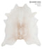 Light Caramel XX-Large Brazilian Cowhide Rug 7'6