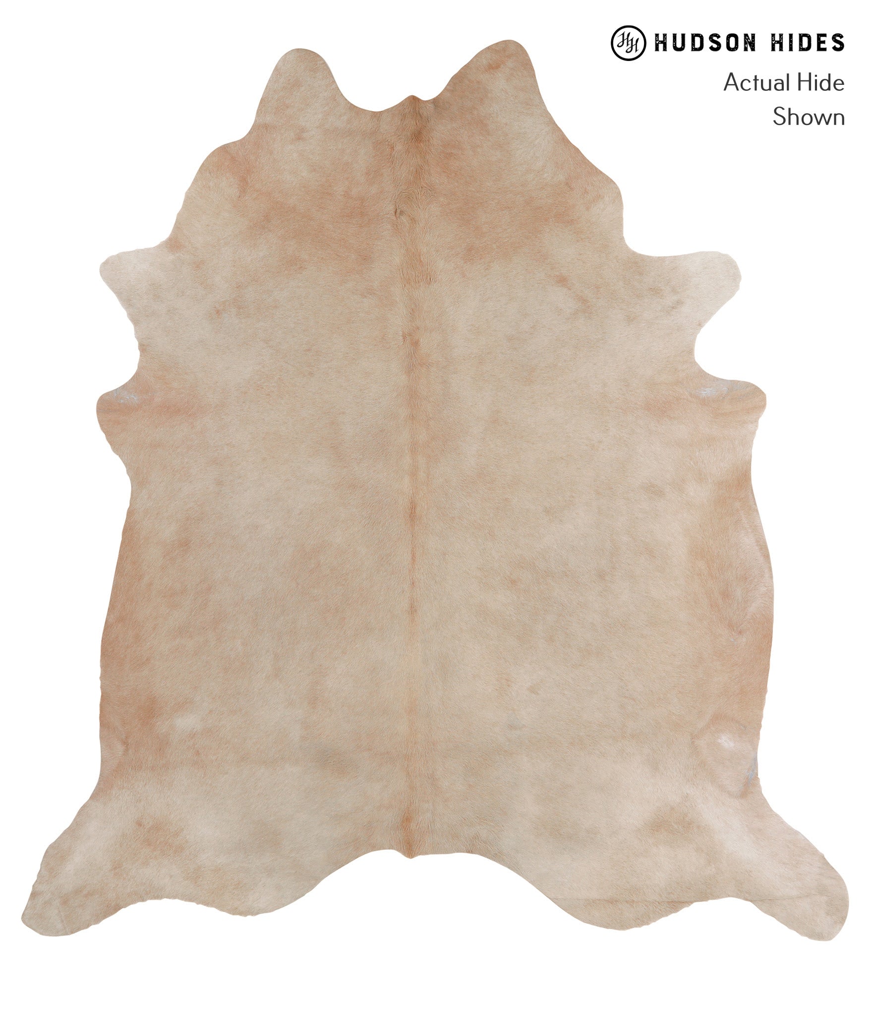 Beige Cowhide Rug #A4723