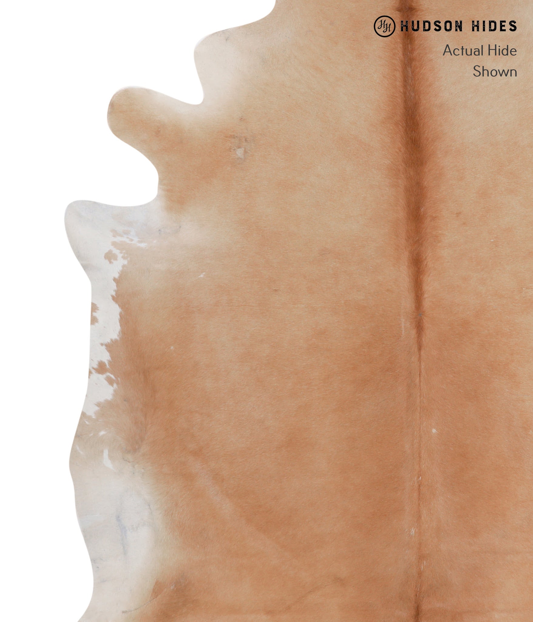 Beige Cowhide Rug #A4791