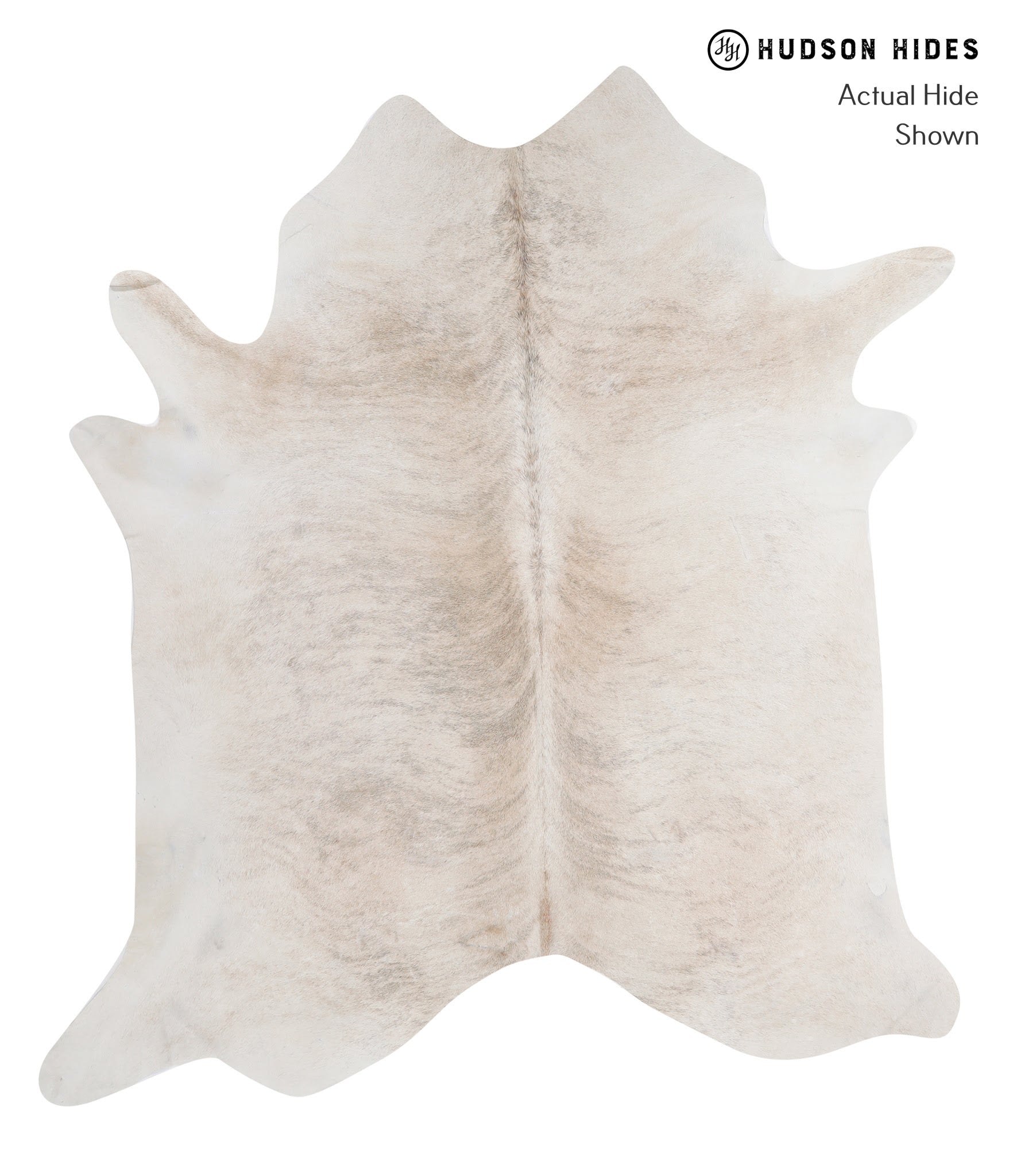 Light Brindle Cowhide Rug #A4802