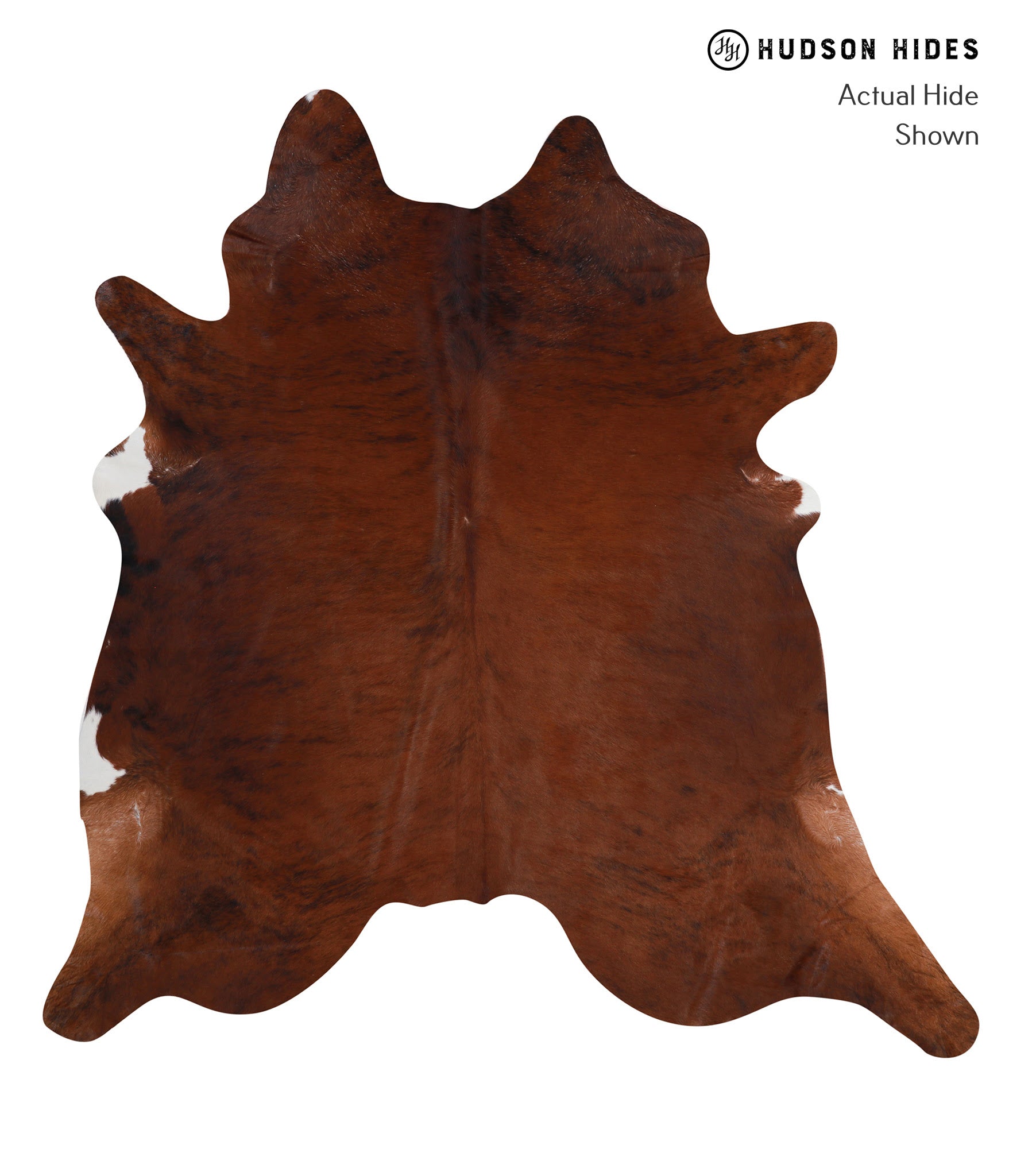 Medium Brindle Cowhide Rug #A4804