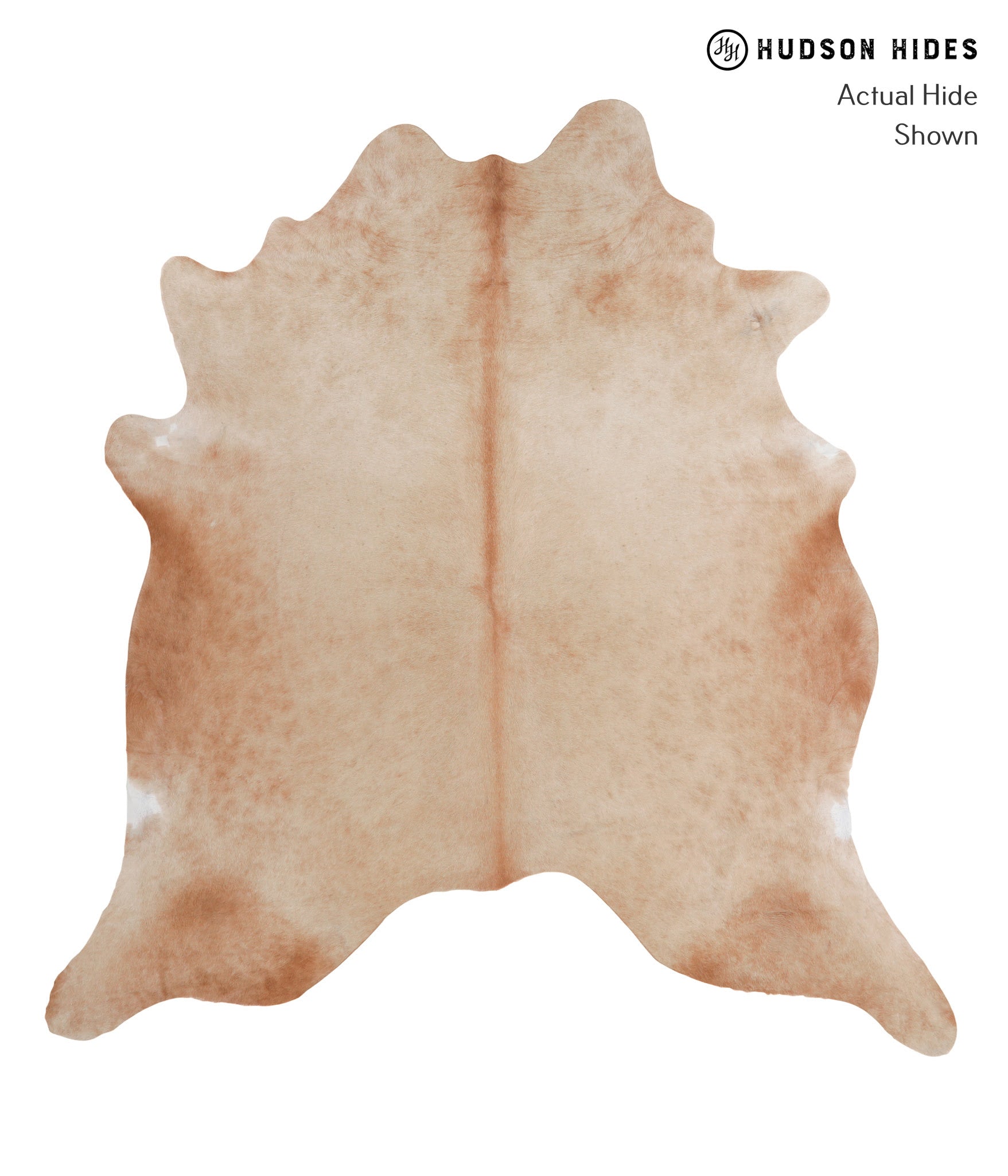 Beige Cowhide Rug #A4895