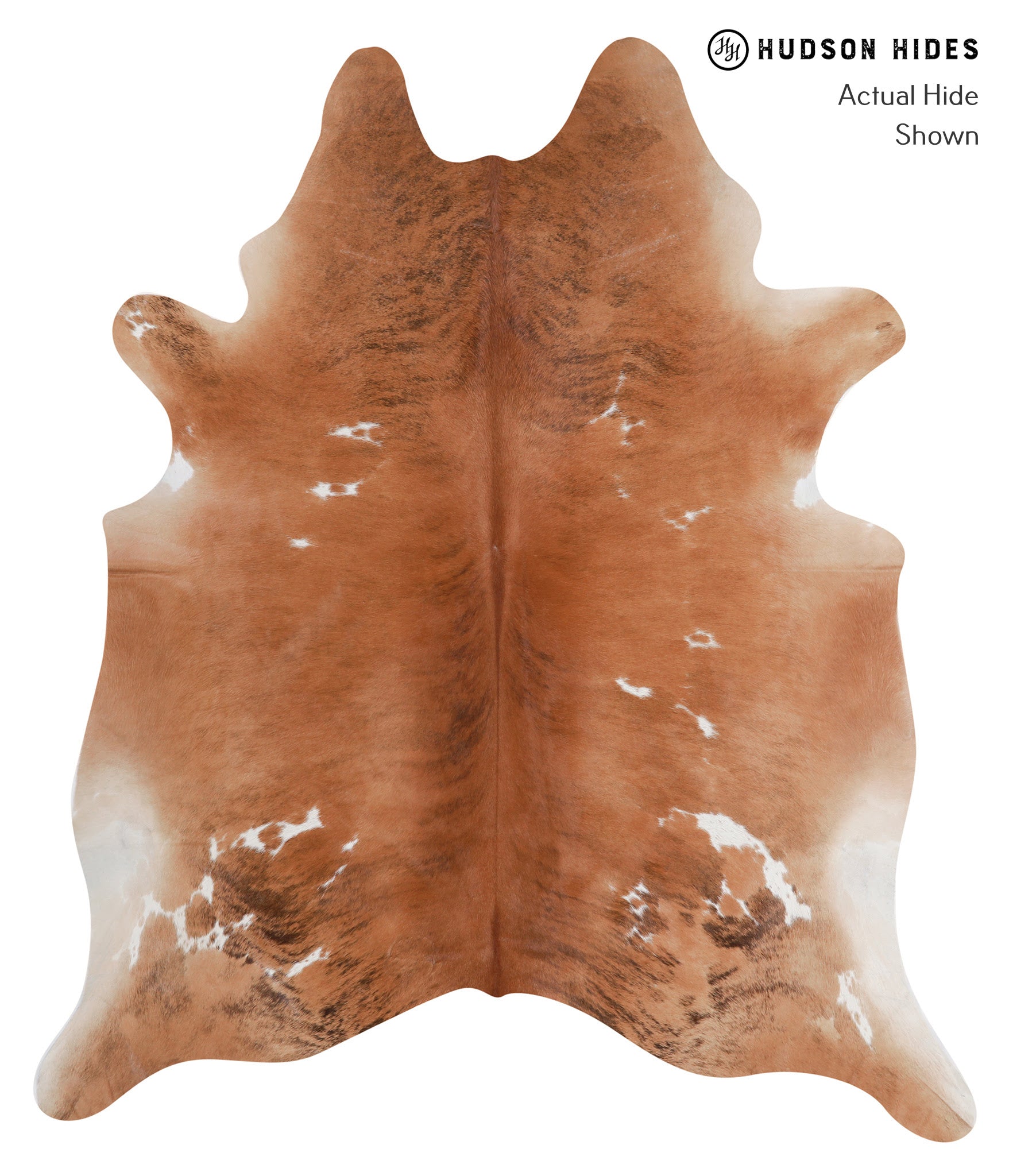 Medium Brindle Cowhide Rug #A4902