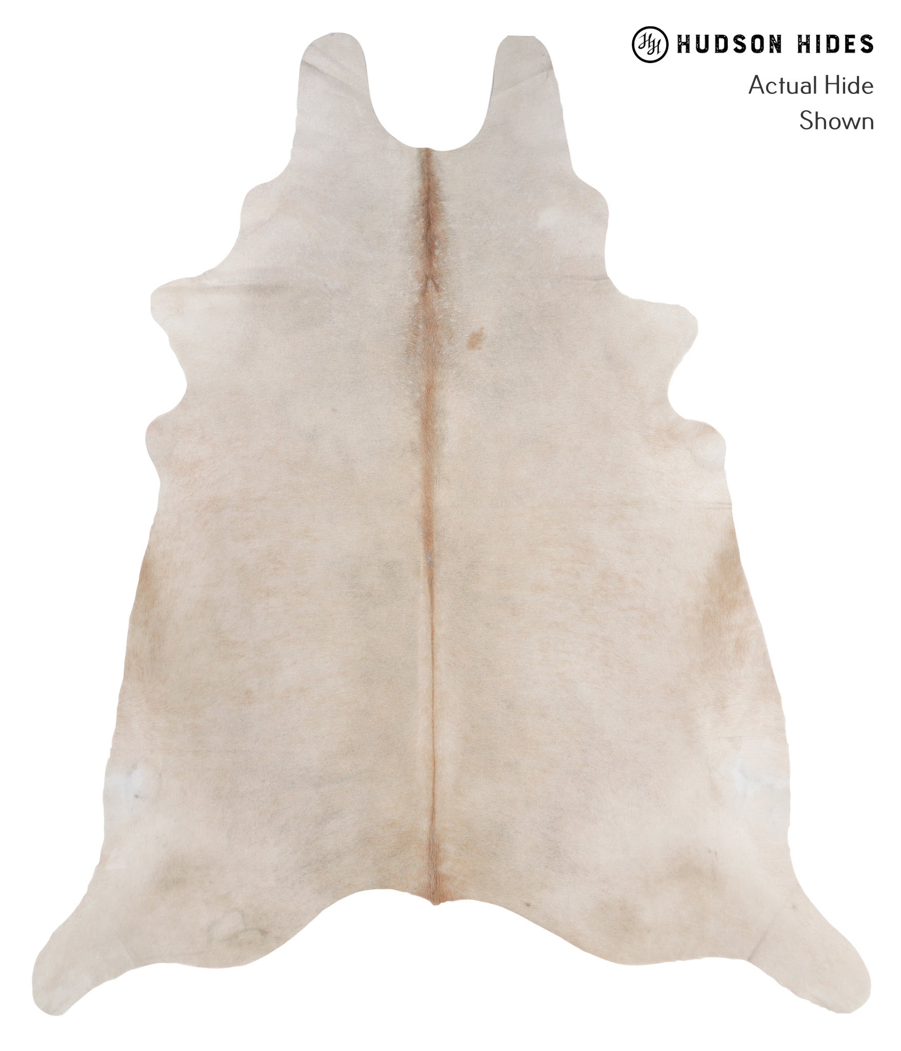 Beige Cowhide Rug #A4967