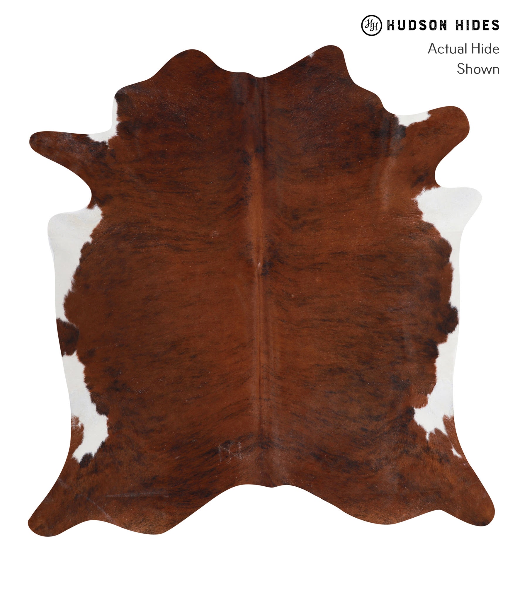 Medium Brindle Cowhide Rug #A4972