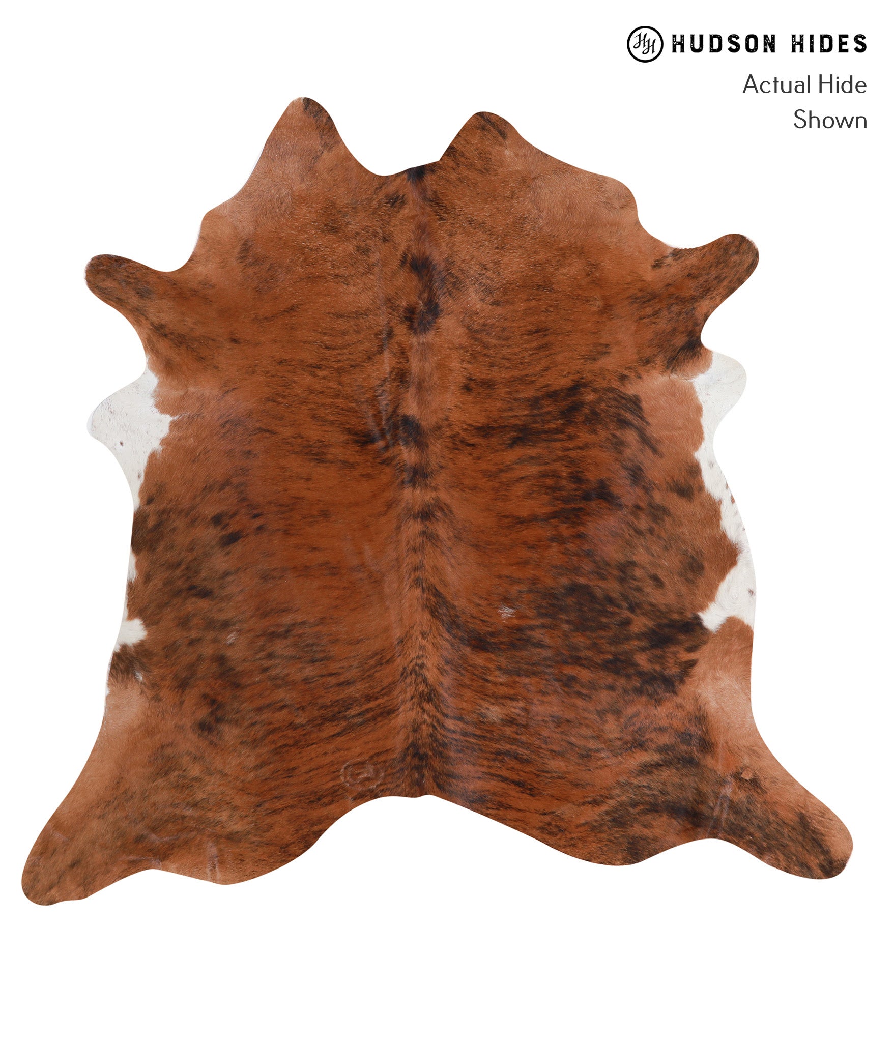 Medium Brindle Cowhide Rug #A4987