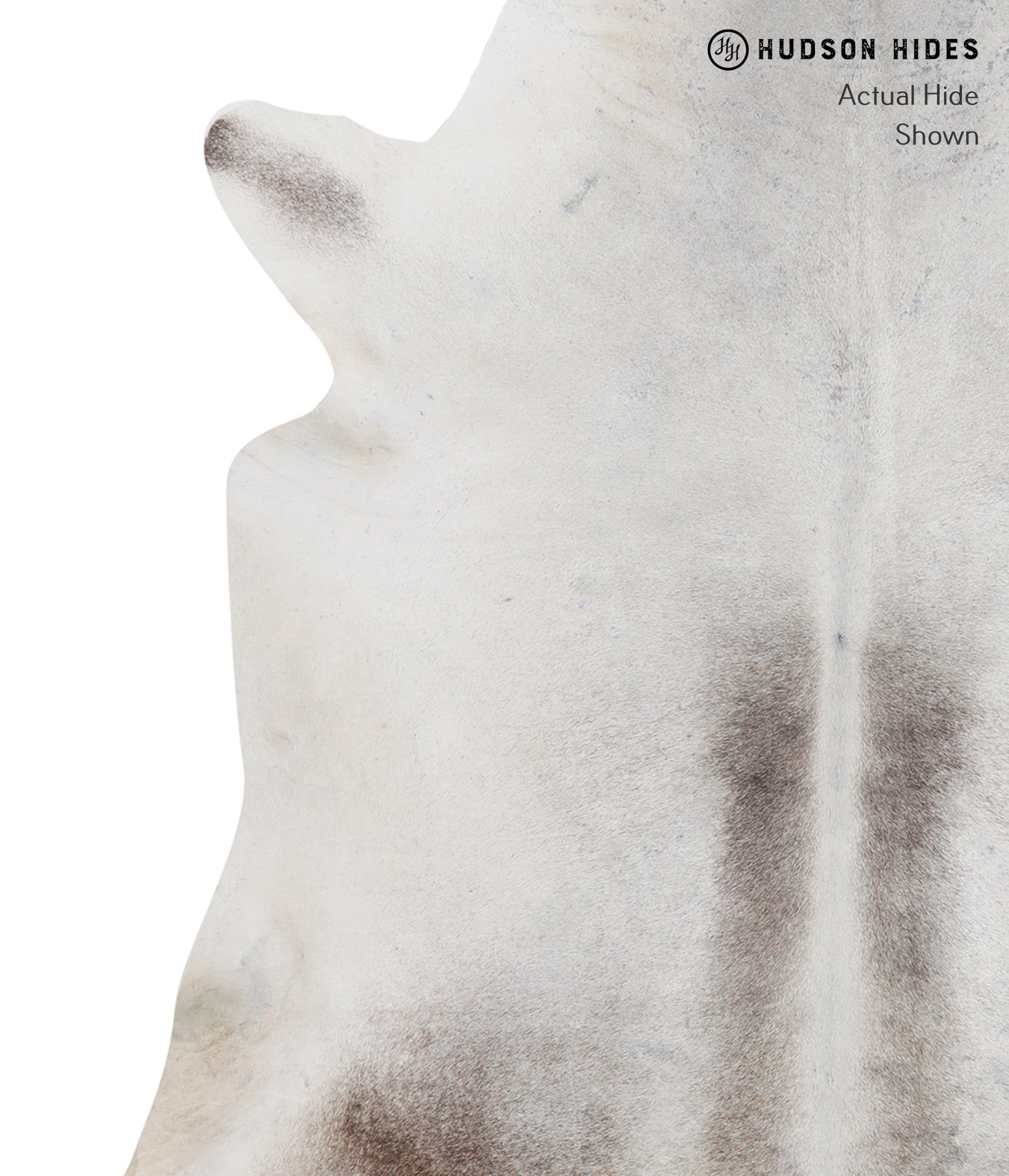 Medium Grey Cowhide Rug #A5061