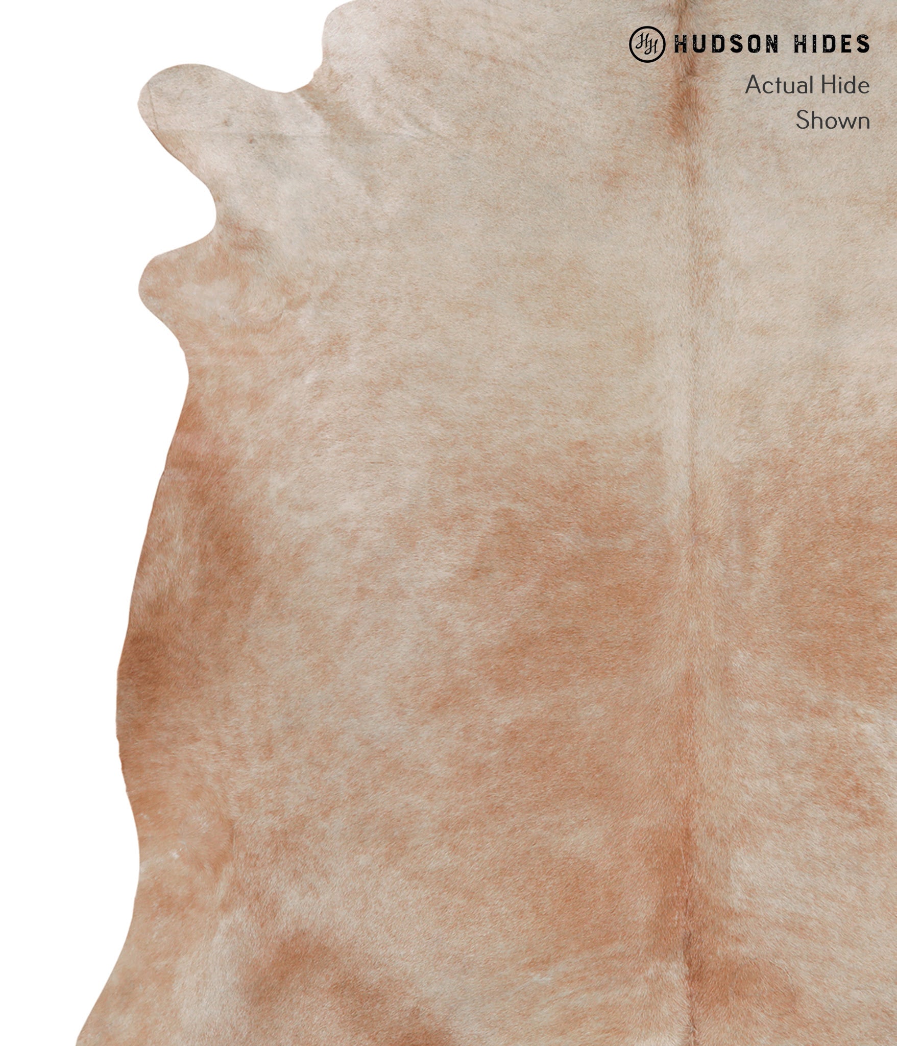 Beige Cowhide Rug #A5082