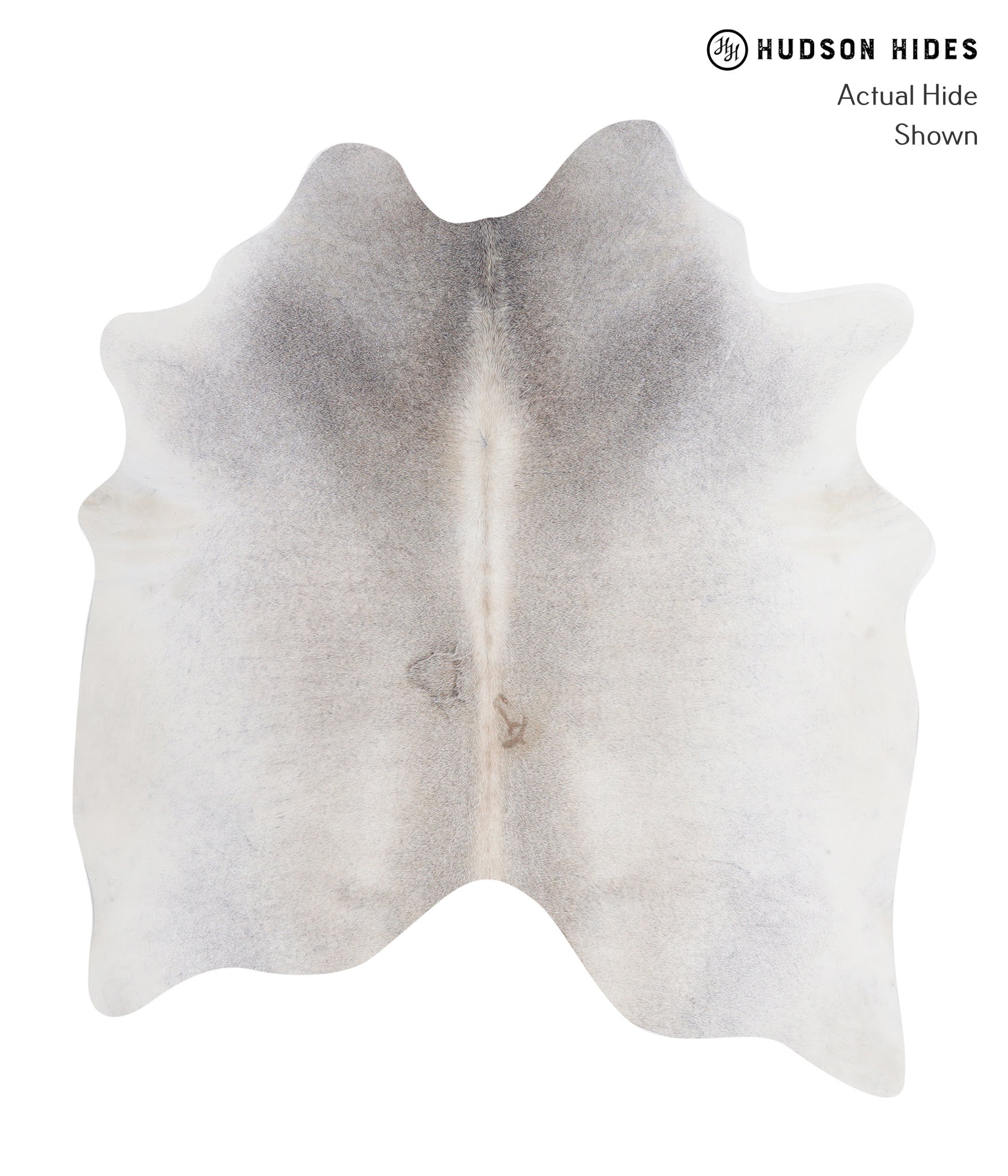 Medium Grey Cowhide Rug #A5115