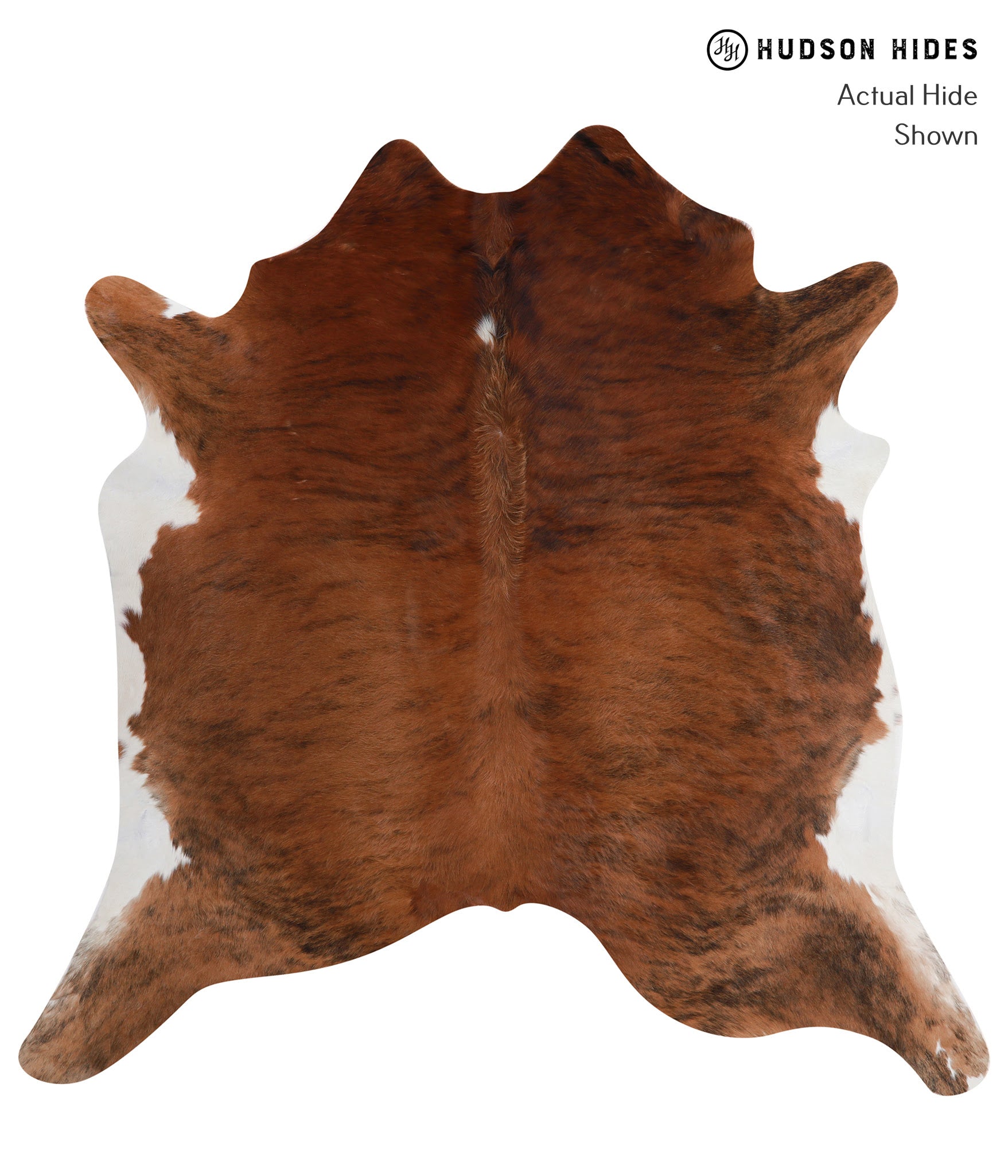 Medium Brindle Cowhide Rug #A5132