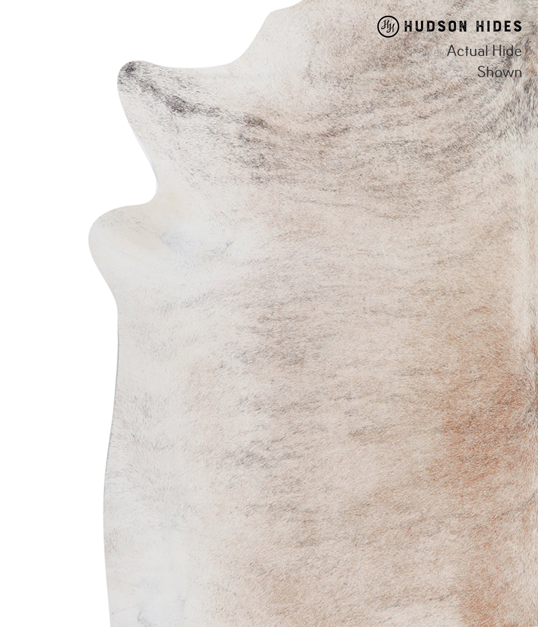 Light Brindle Cowhide Rug #A5217