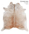 Light Brindle X-Large Brazilian Cowhide Rug 6'11