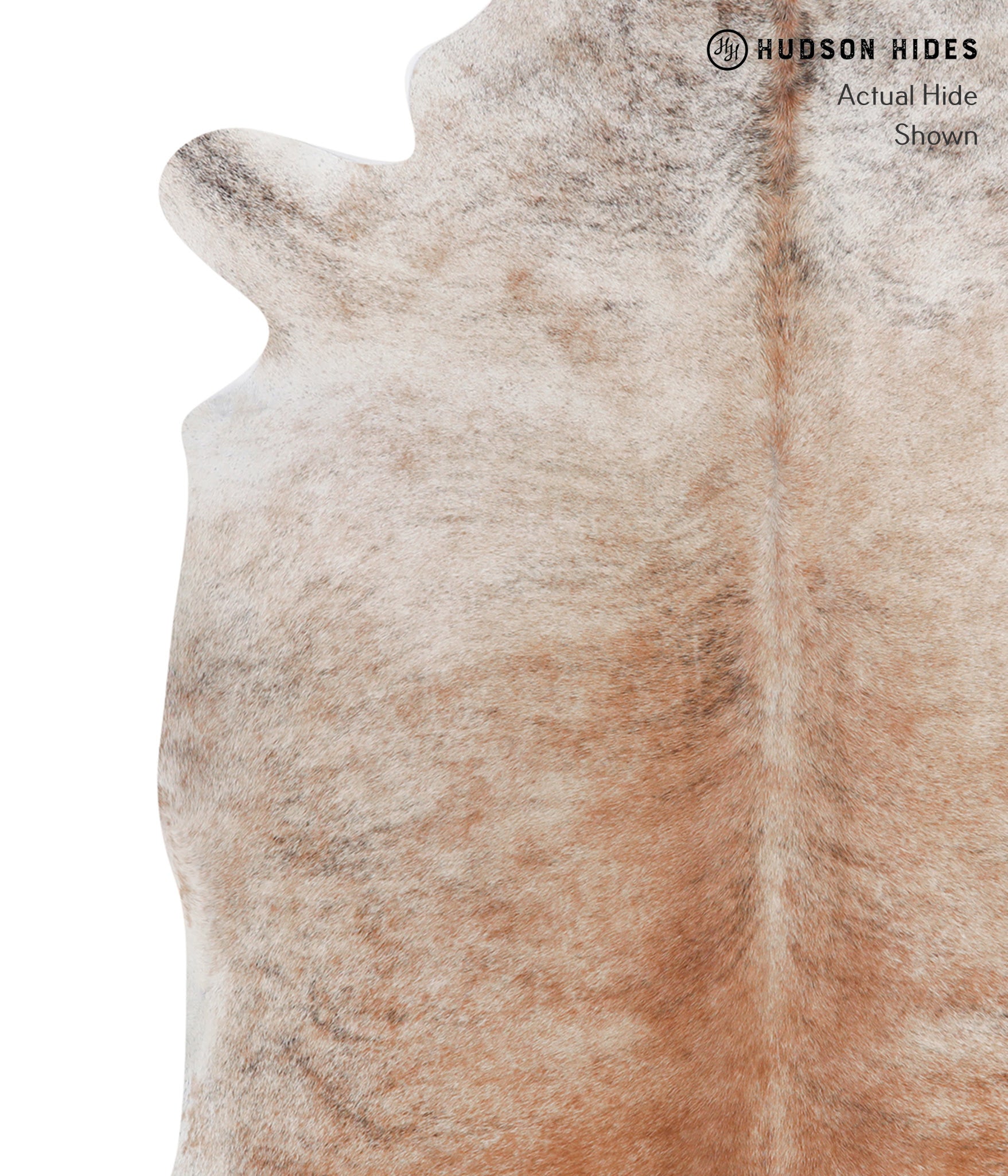 Light Brindle Cowhide Rug #A5312