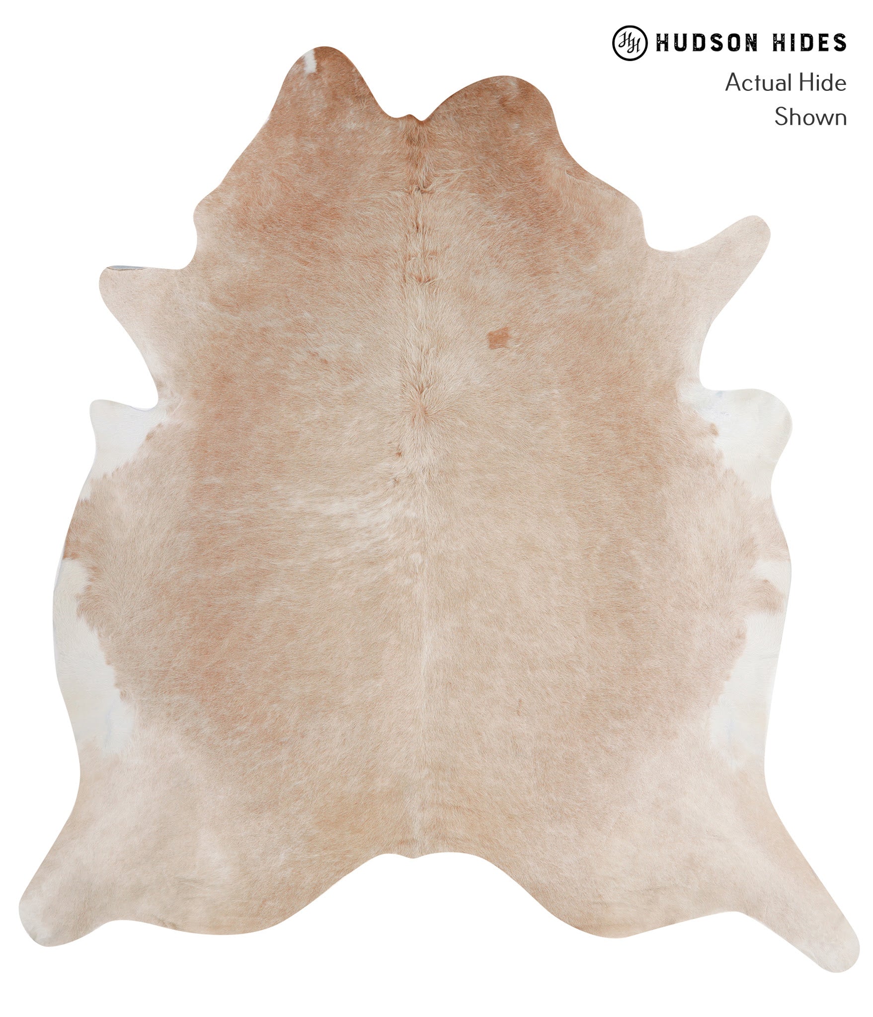 Beige Cowhide Rug #A5333