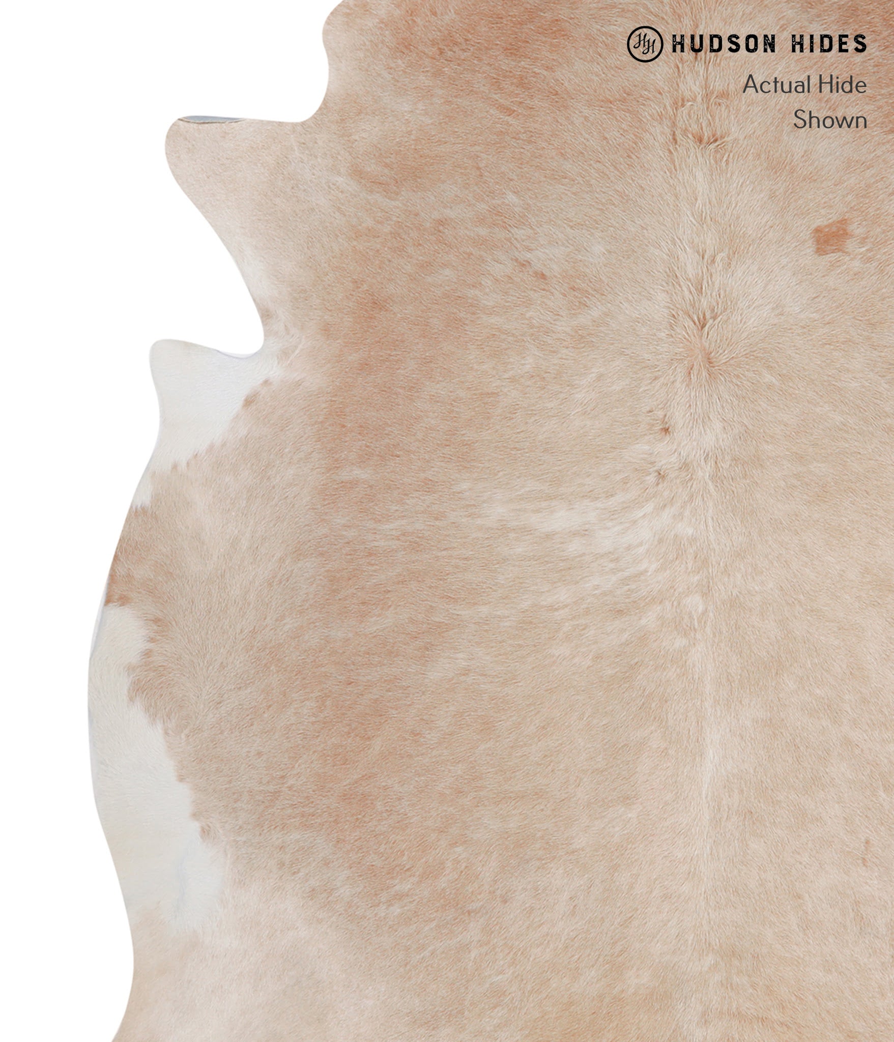 Beige Cowhide Rug #A5333