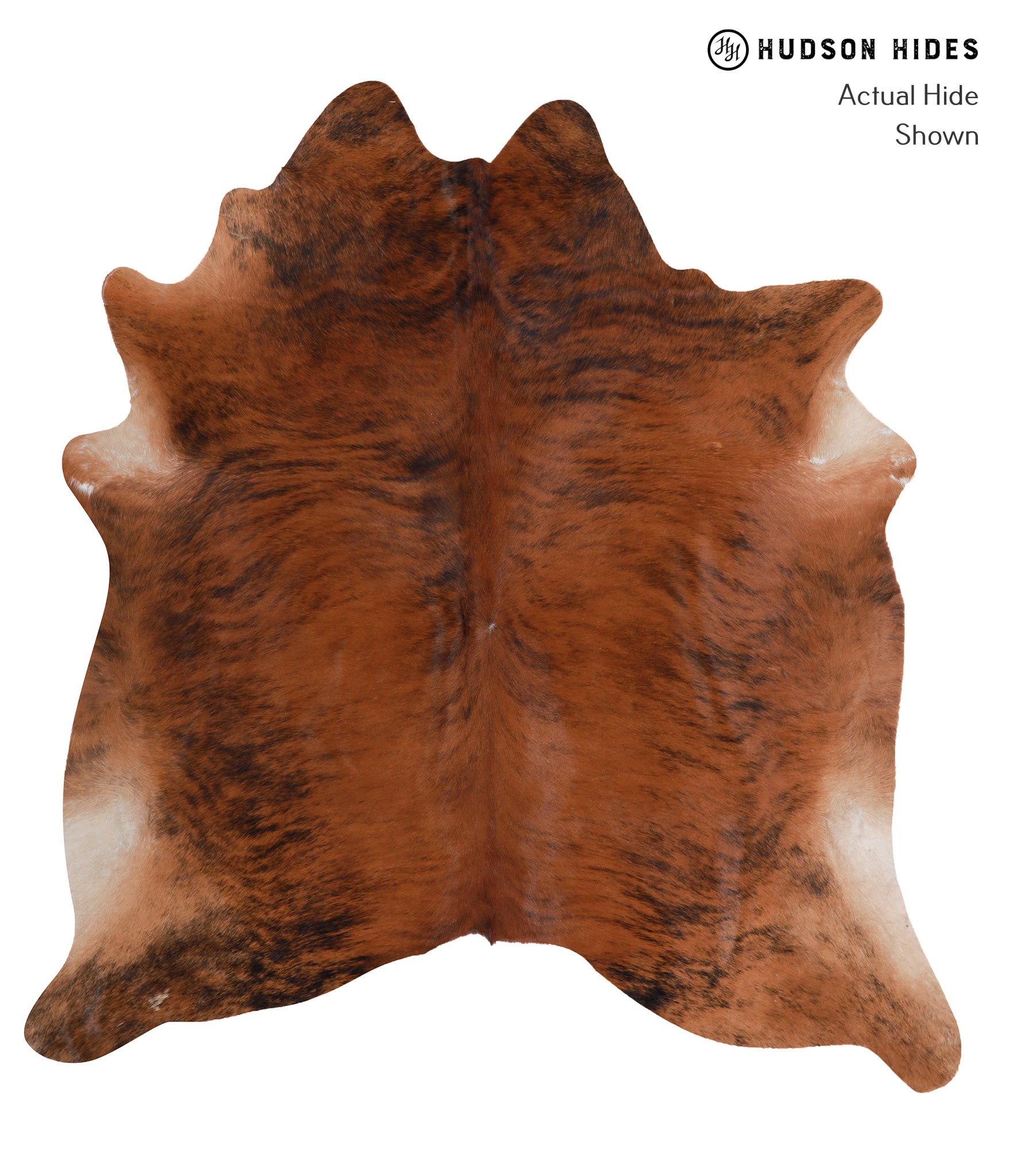 Medium Brindle Cowhide Rug #A5416